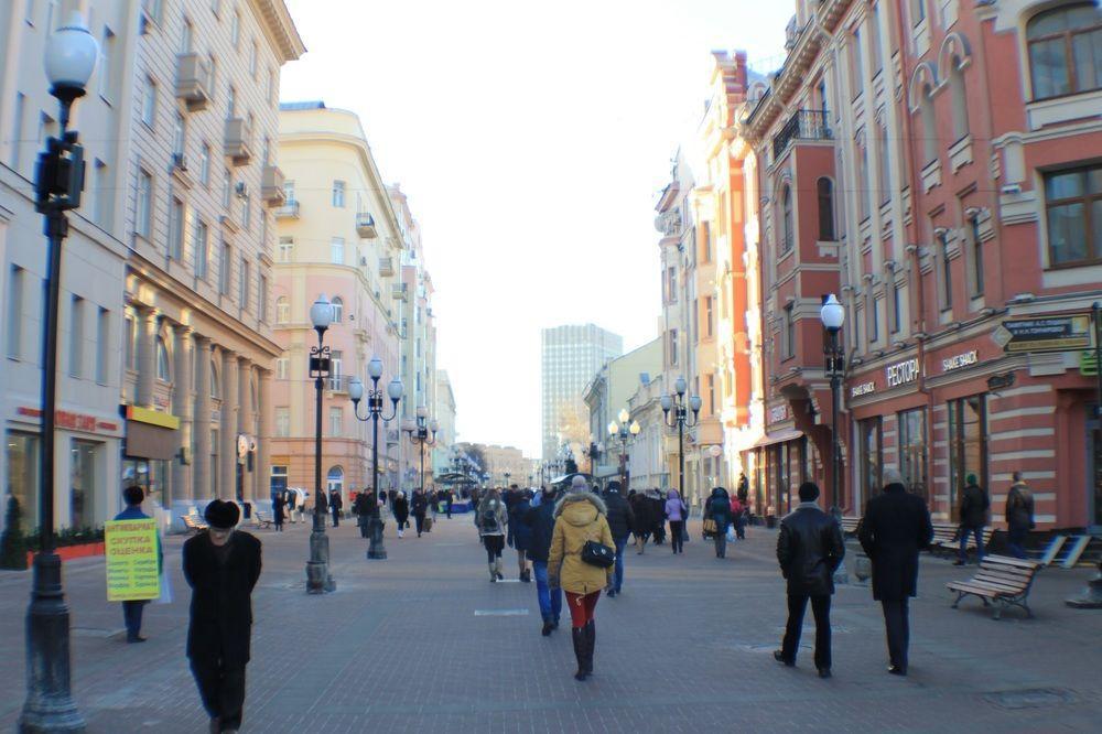 Landmark City Hostel Moskau Exterior foto